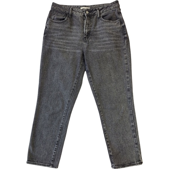 PacSun Denim - PacSun Woman’s washed out black mom jeans high rise size 30